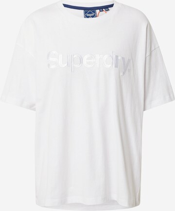 Superdry Shirt in Wit: voorkant