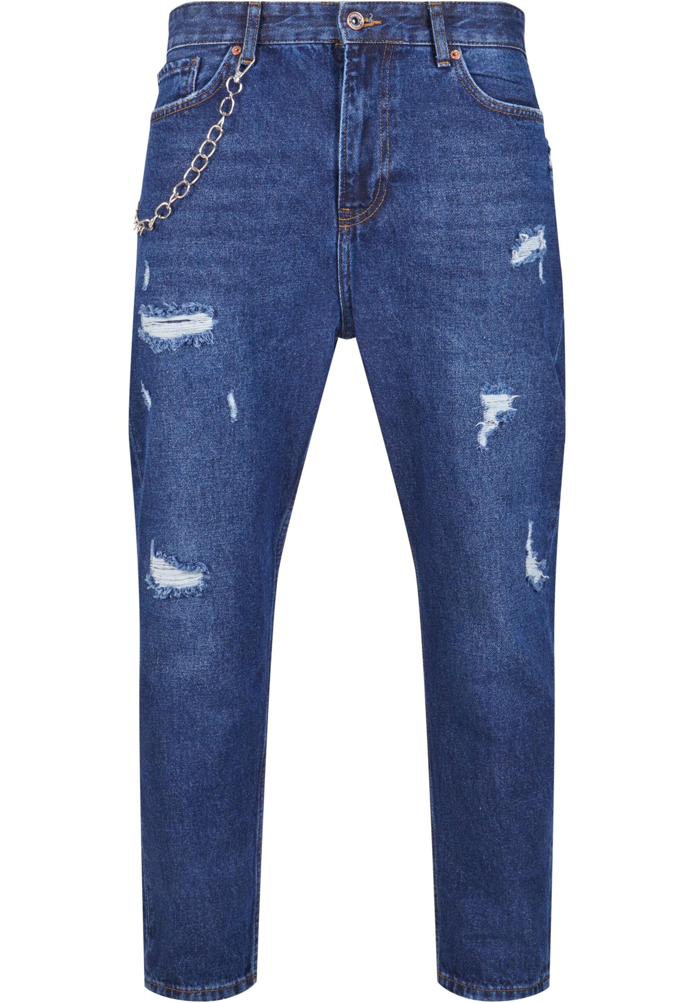 2Y Premium Regular Jeans in Blau: Vorderseite