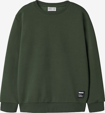 NAME IT - Sudadera en verde: frente