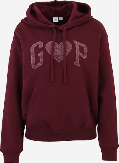 Gap Petite Sweater majica 'HERITAGE' u prljavo roza / bordo, Pregled proizvoda