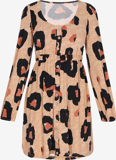 NALLY Haljina u smeđa / narančasta / crna, Pregled proizvoda
