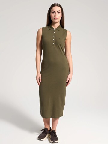 NOWIHT Jurk 'Genevieve' in Groen