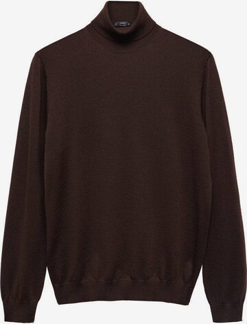 MANGO MAN Sweater 'Willyt' in Brown: front
