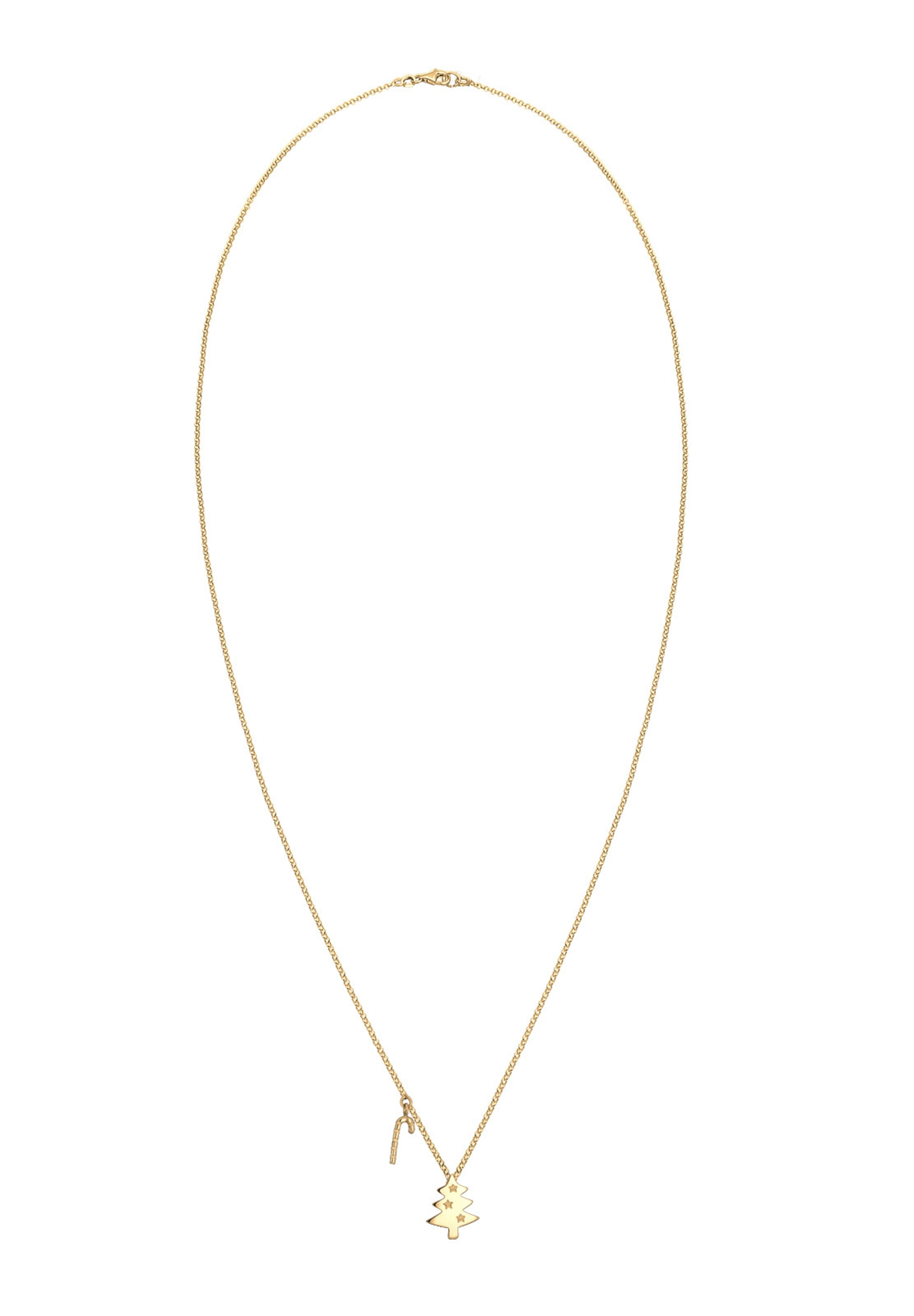 Chaîne 'Tannenbaum' ELLI en or : devant