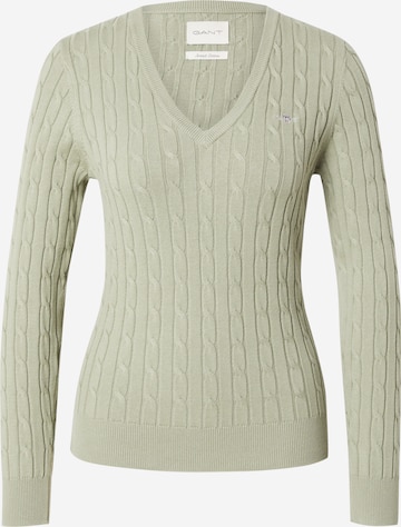 Pullover di GANT in verde: frontale