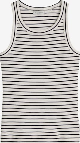 Marc O'Polo DENIM Top in Wit: voorkant