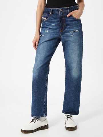 DIESEL Loosefit Jeans 'REGGY' in Blauw: voorkant