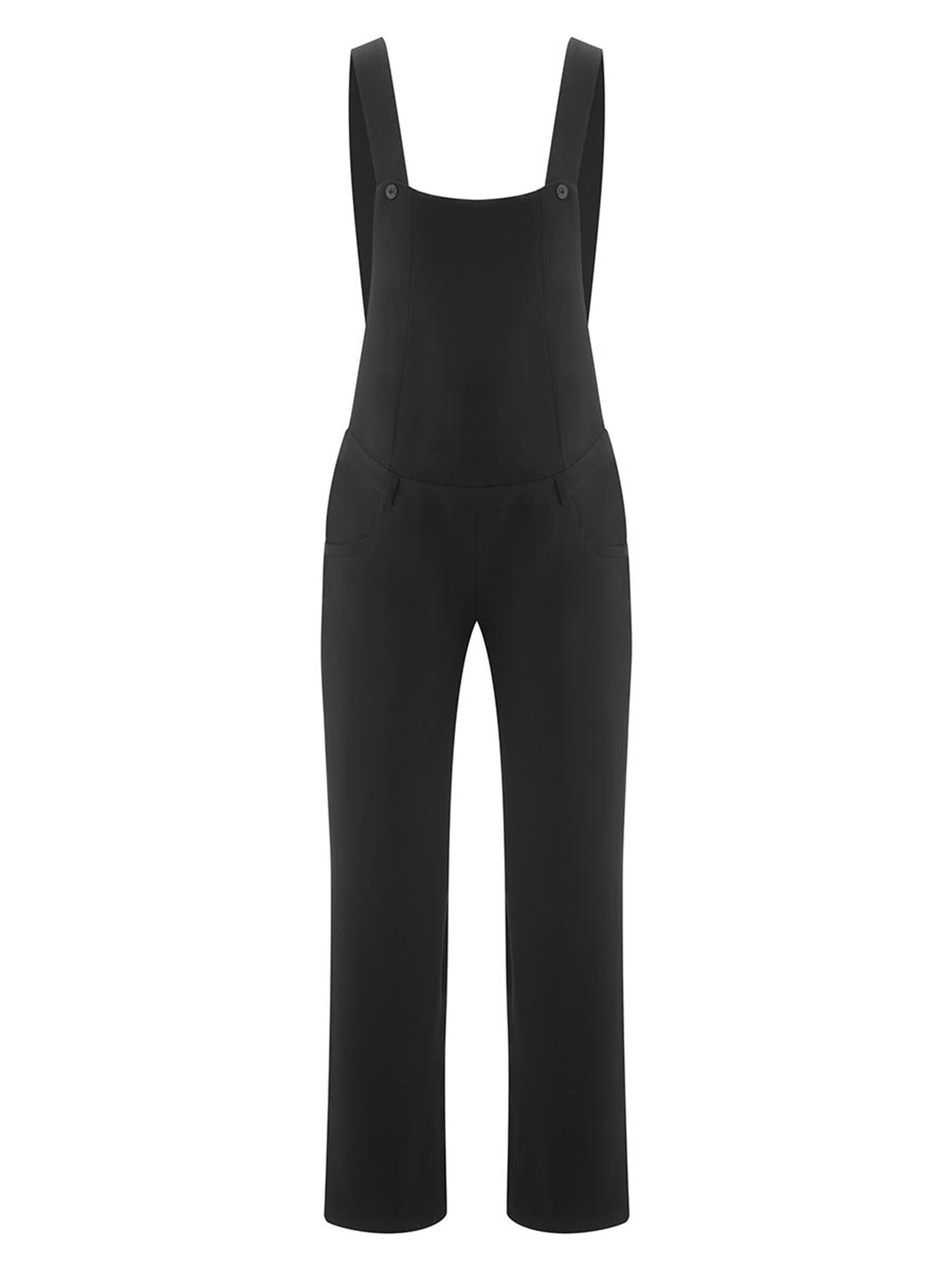BELLYBUTTON Regular Hose 'Umstandsshorts schwarz'‌ in Schwarz: Vorderseite