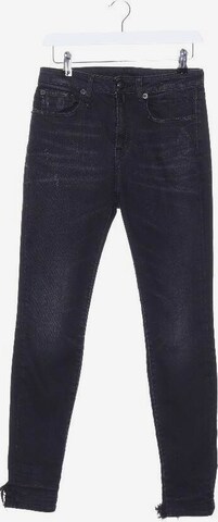 R13 Jeans in 28 in Black: front