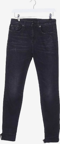 R13 Jeans 28 in Schwarz: predná strana