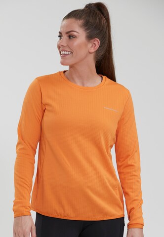 ENDURANCE Performance shirt 'Leah' in Orange: front
