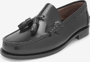 Henry Stevens Slip-ons 'Hunter M TL' in Black: front