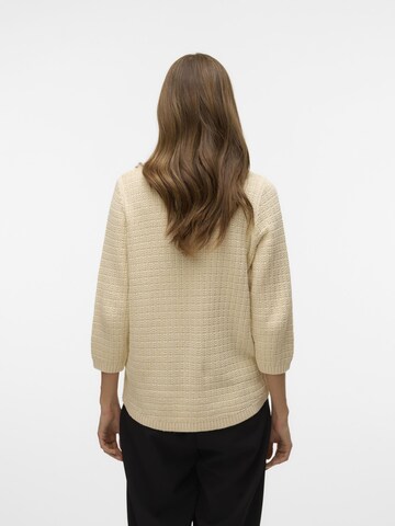 VERO MODA Sweater 'VMHarper' in Beige