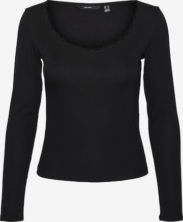 VERO MODA Shirt 'GEMMA' in Black: front