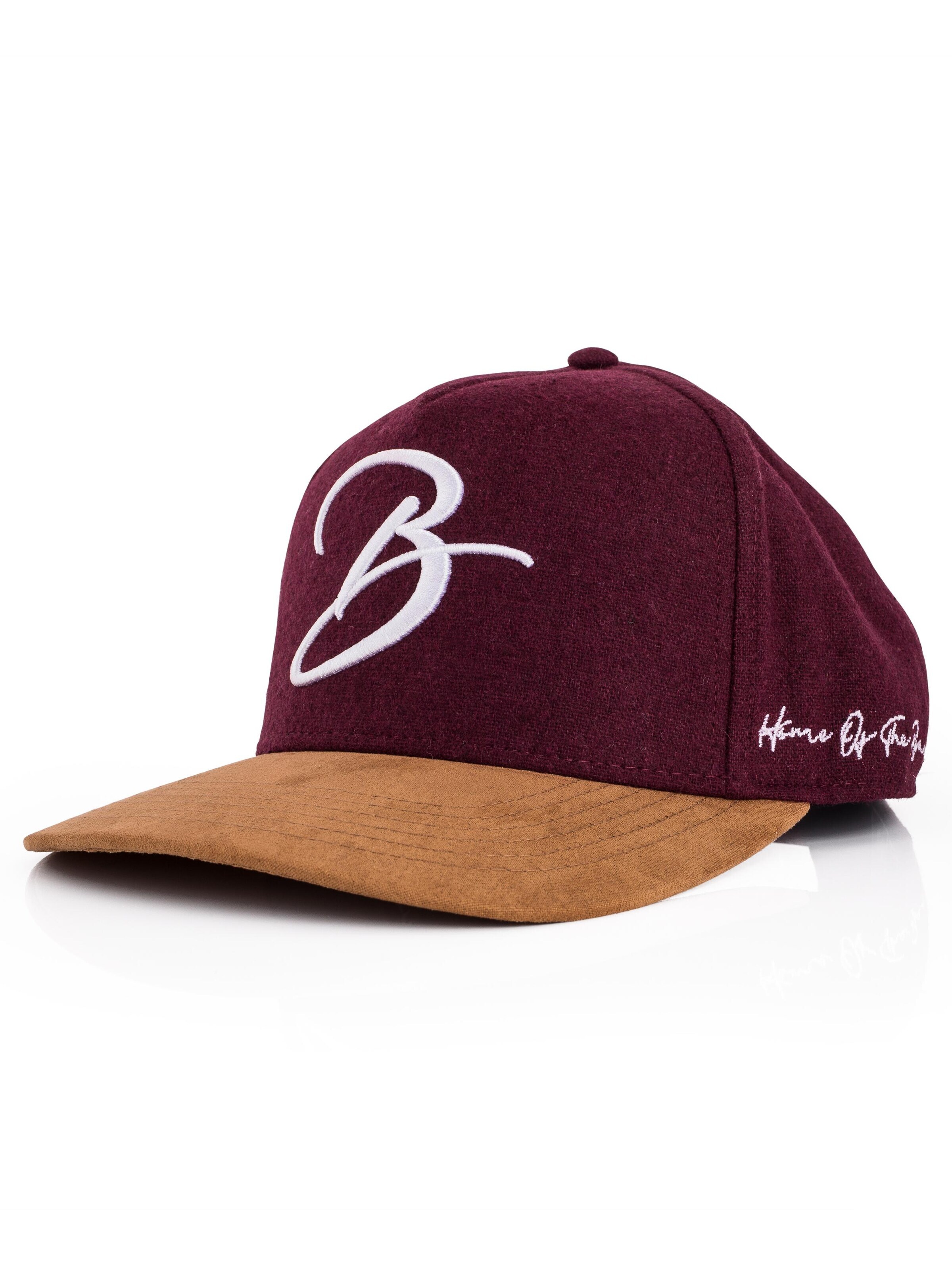 Blackskies Cap 'B Script' in Red: front