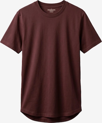UNORGANIZED BRAND - Camiseta 'BASIC RUNDER SAUM T25' en rojo: frente