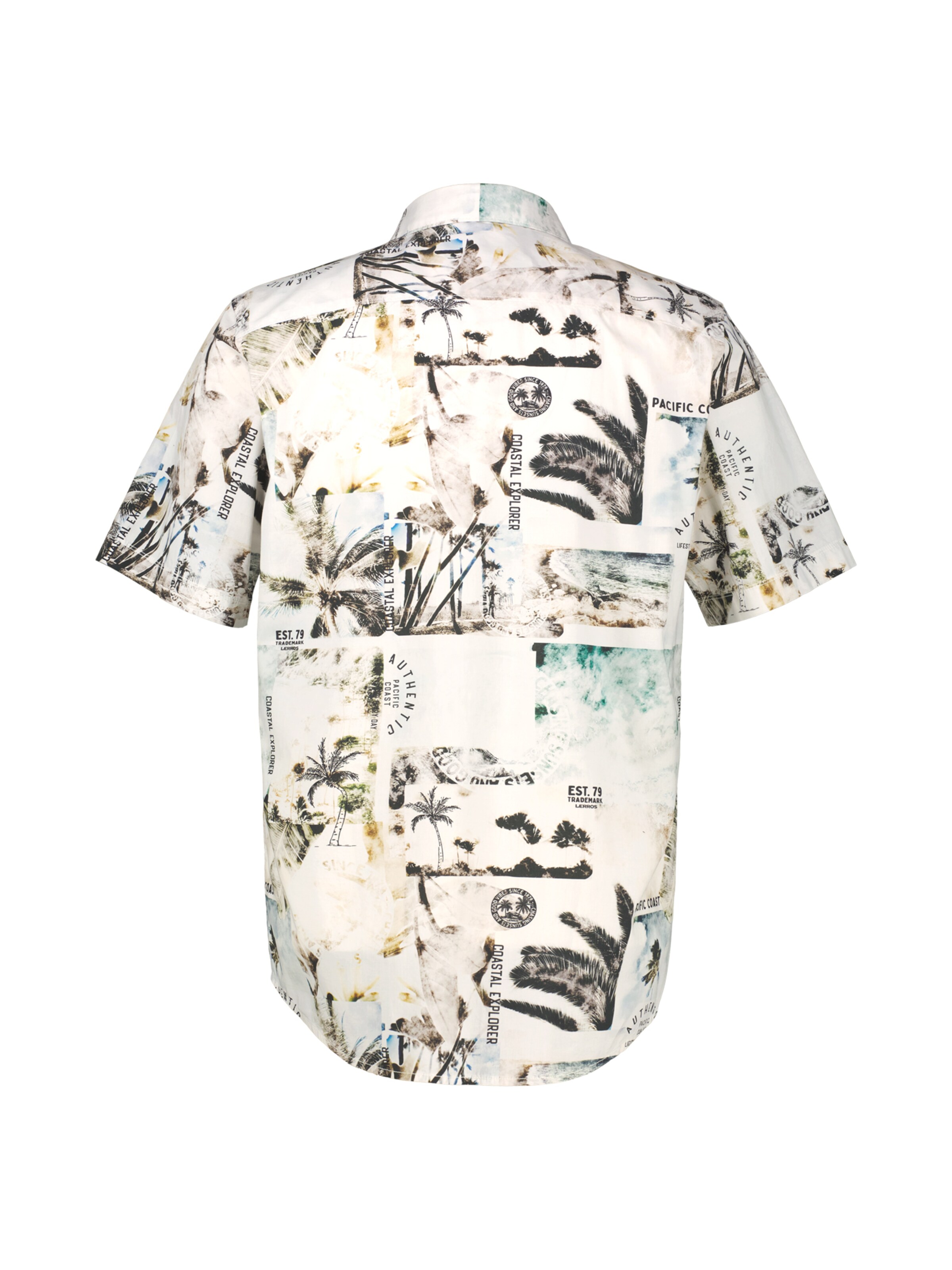 LERROS Regular fit Button Up Shirt in White