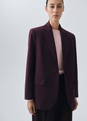 MANGO Blazer 'Mulhouse' in Rot: Vorderseite
