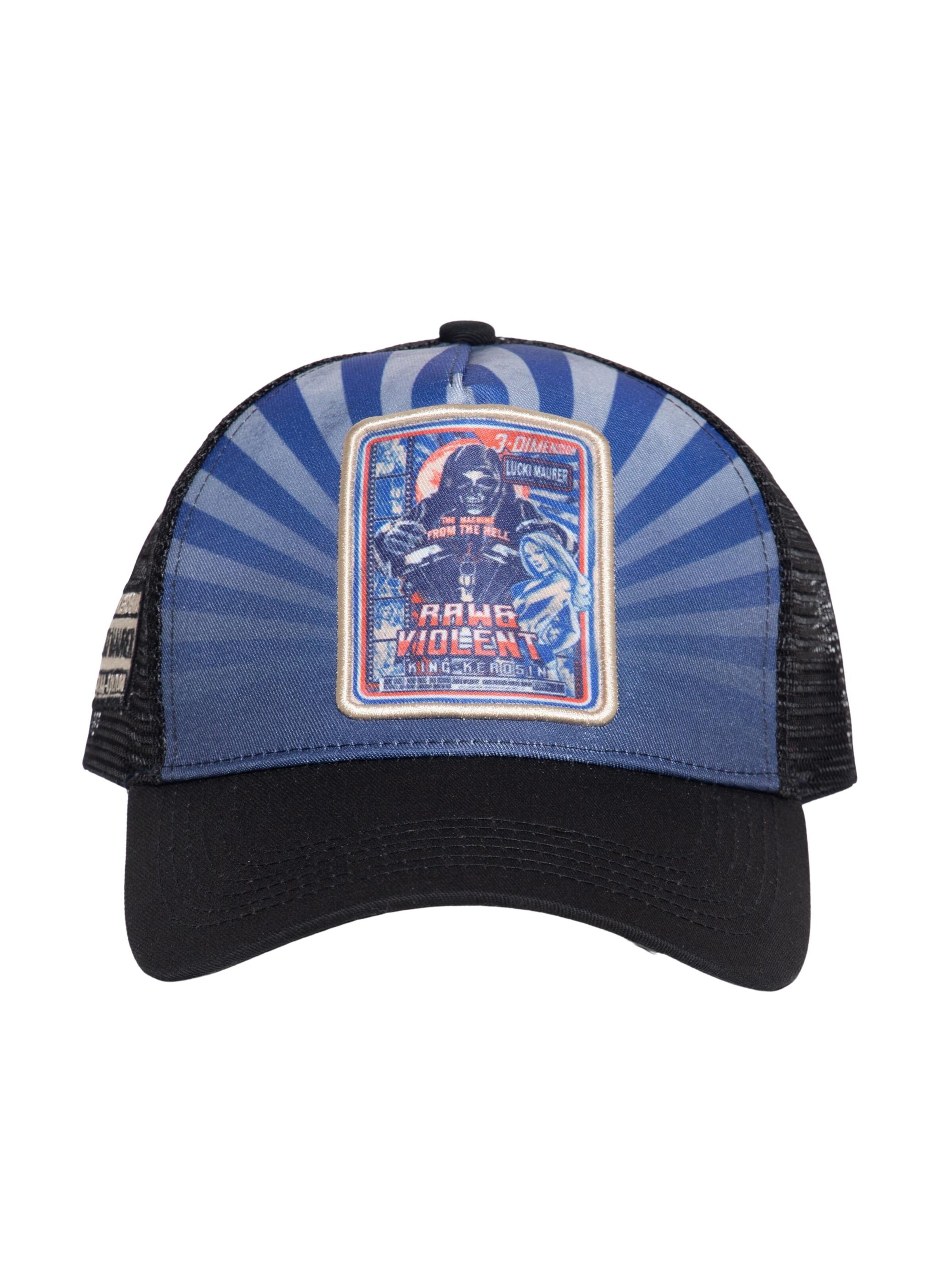 King Kerosin Cap 'Raw & Violent' in Blue