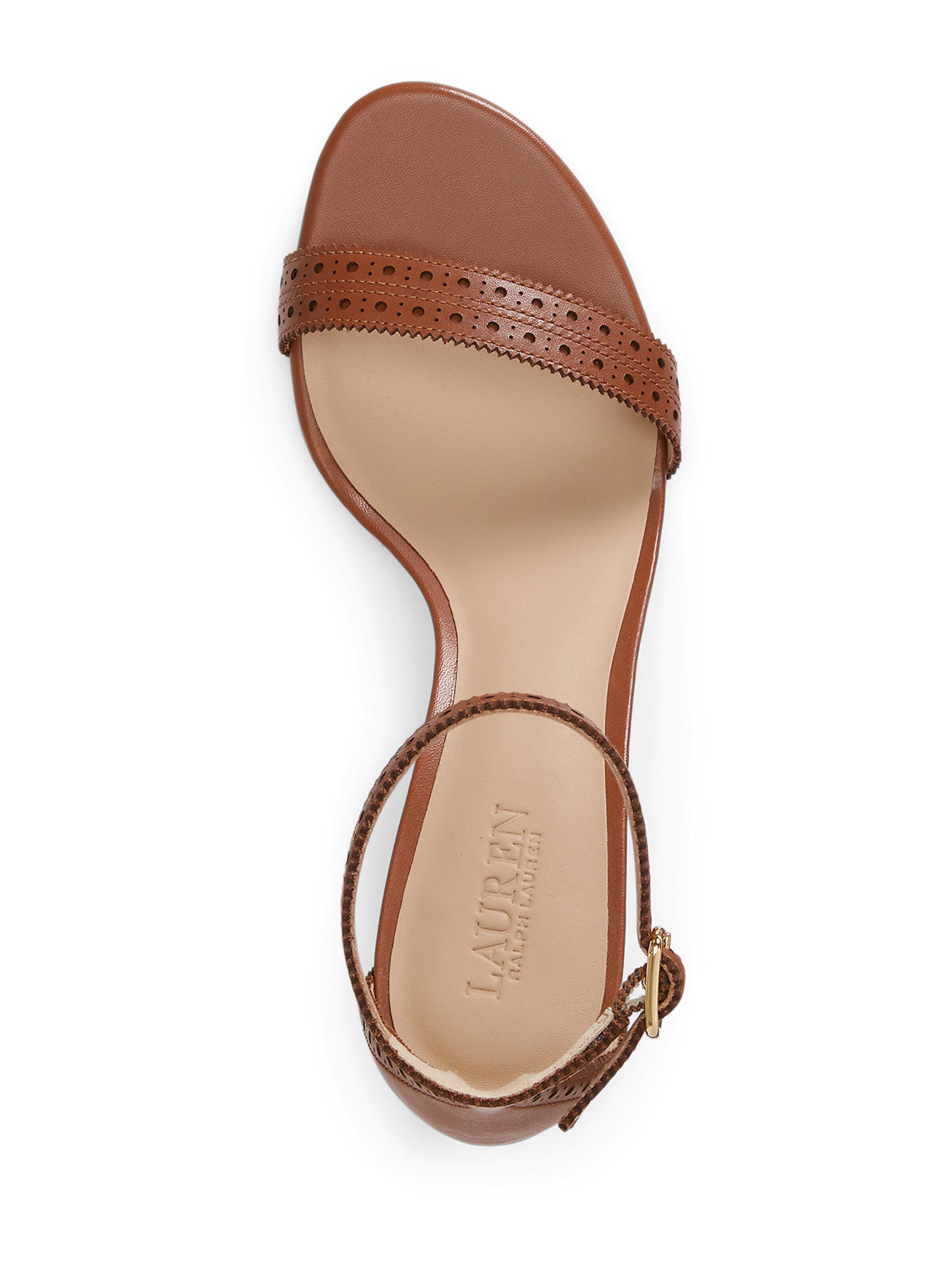 Lauren Ralph Lauren Pántos szandál 'ALLIE' - barna
