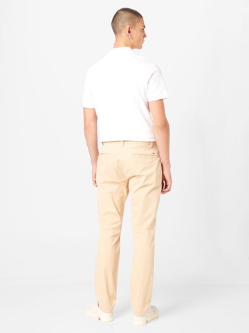 Coupe slim Pantalon chino 'AUSTIN' Tommy Jeans en beige