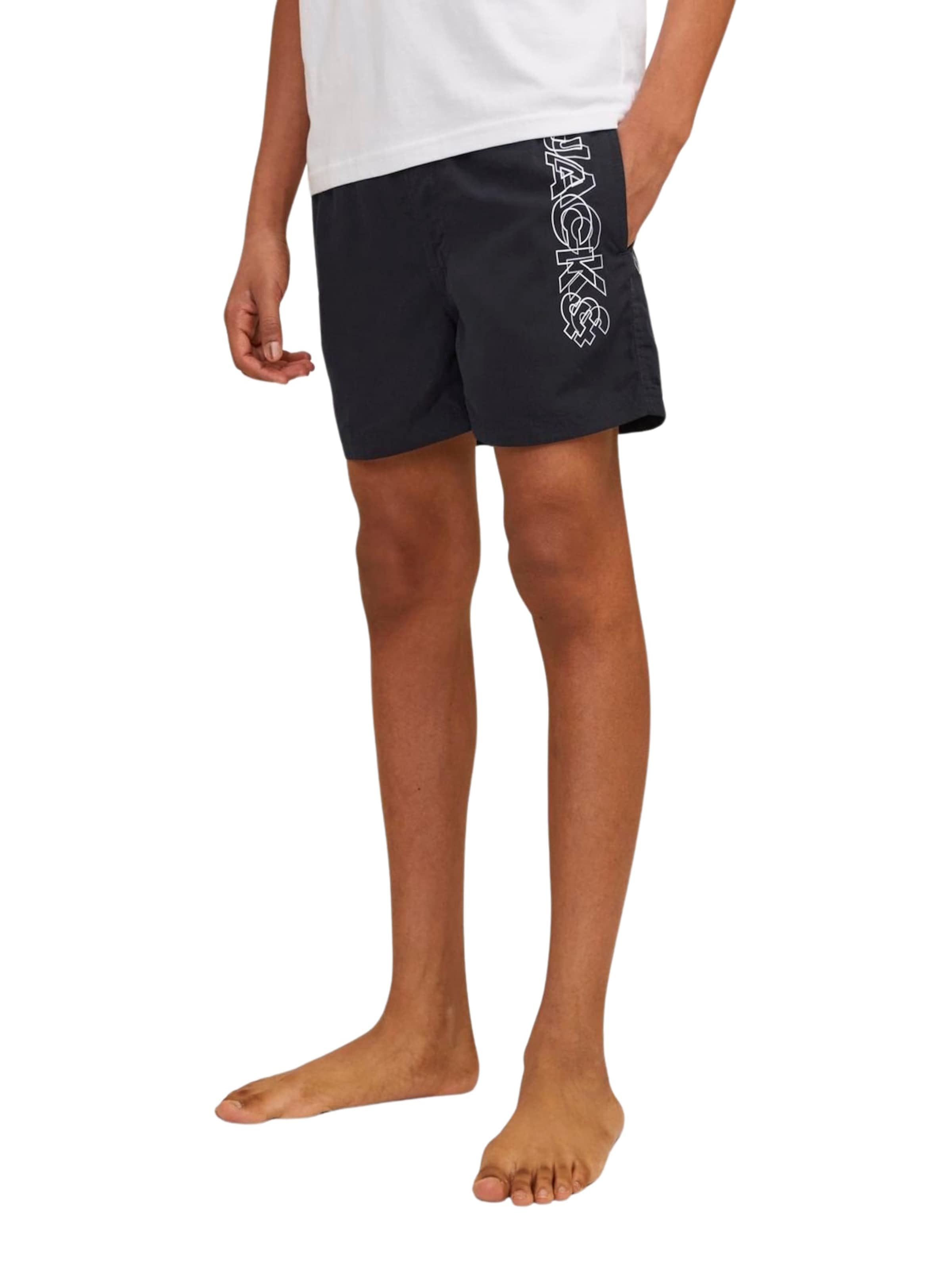Pantaloncini da bagno 'JJFiji' di Jack & Jones Junior in nero