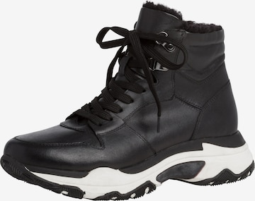 MARCO TOZZI High-Top Sneakers in Black: front