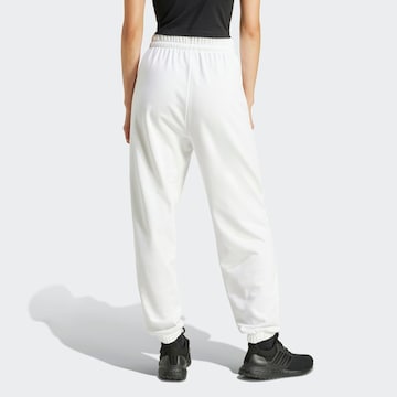ADIDAS SPORTSWEAR Tapered Sporthose 'Essentials' in Weiß