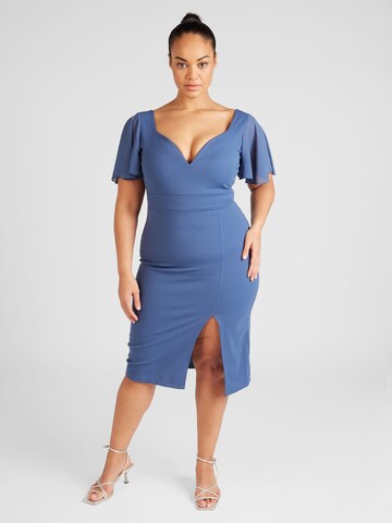 Robe 'PAYTON' WAL G. en bleu : devant