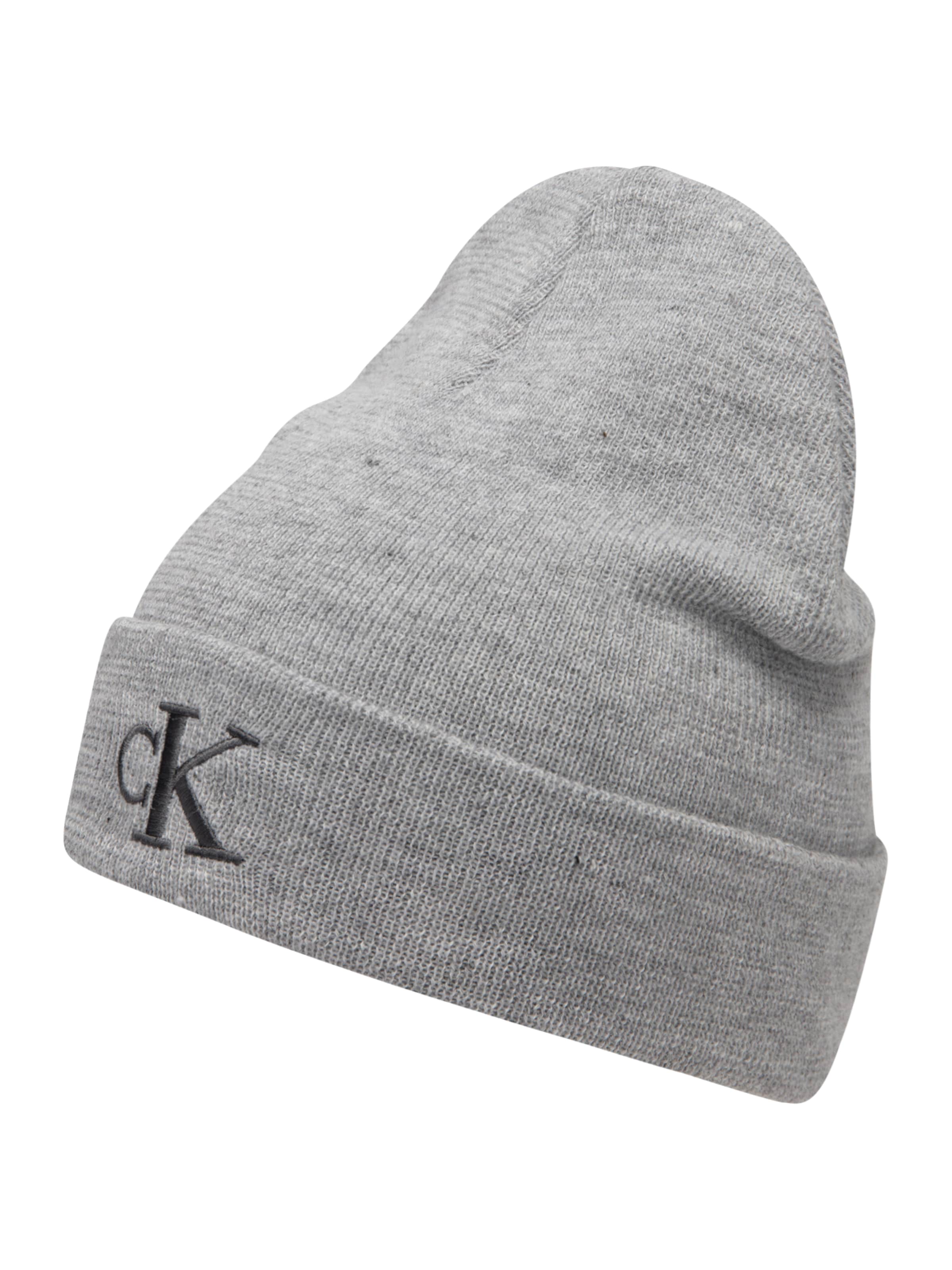 Căciulă de la Calvin Klein Jeans pe gri: față