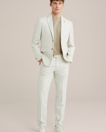 Slimfit Pantaloni con piega frontale di WE Fashion in beige
