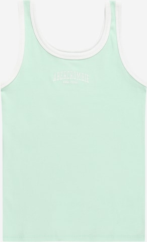 Abercrombie & Fitch - Top 'MAR' em verde: frente