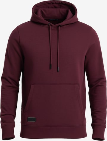 Ombre Sweatshirt 'OM-SSBN-0161' in Rood: voorkant