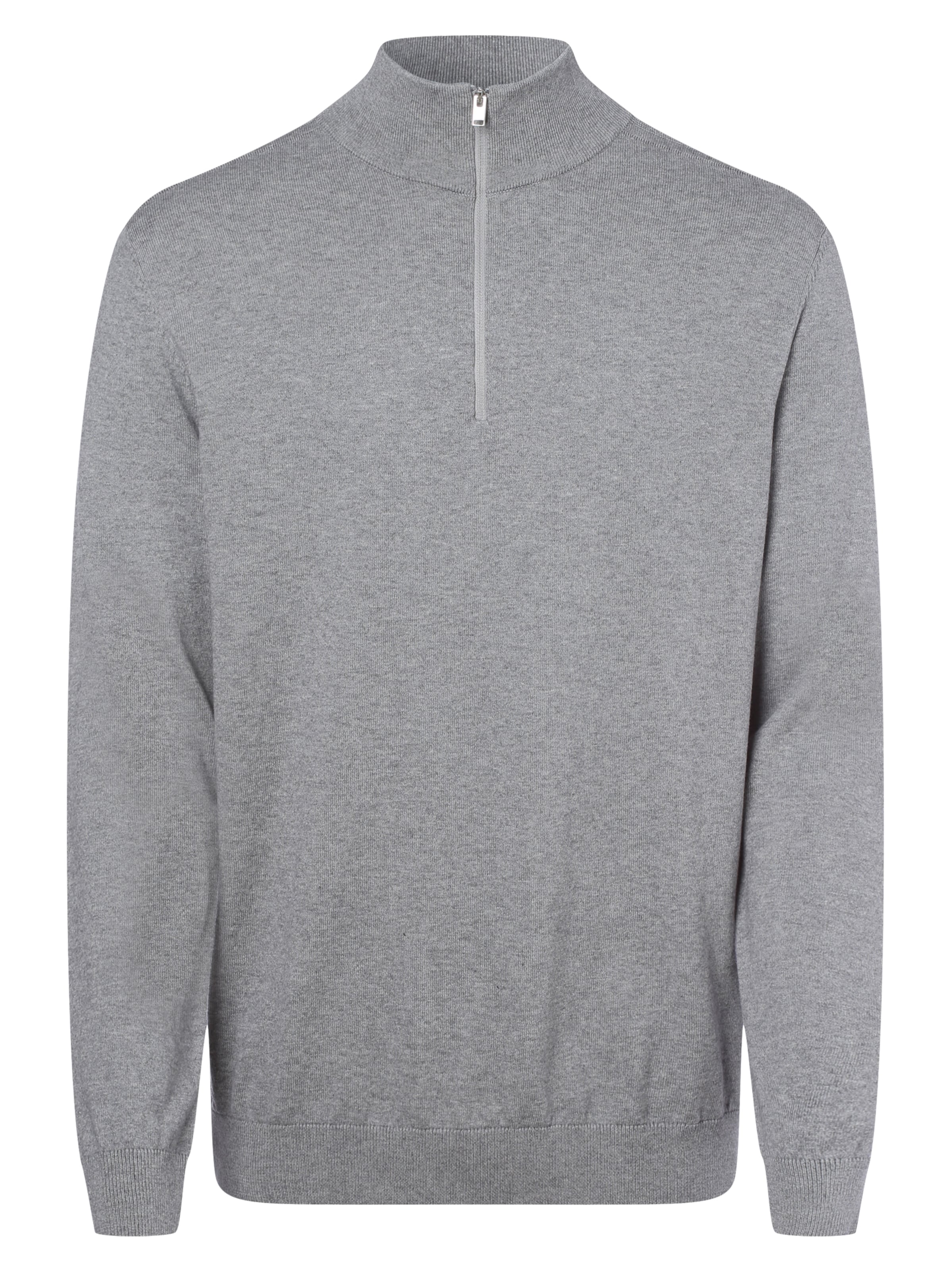 SELECTED Regular fit Sweater 'Berg' in Grey: front