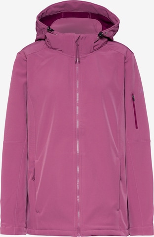 MCKINLEY Funktionsjacke 'Kadino II' in Pink: Vorderseite