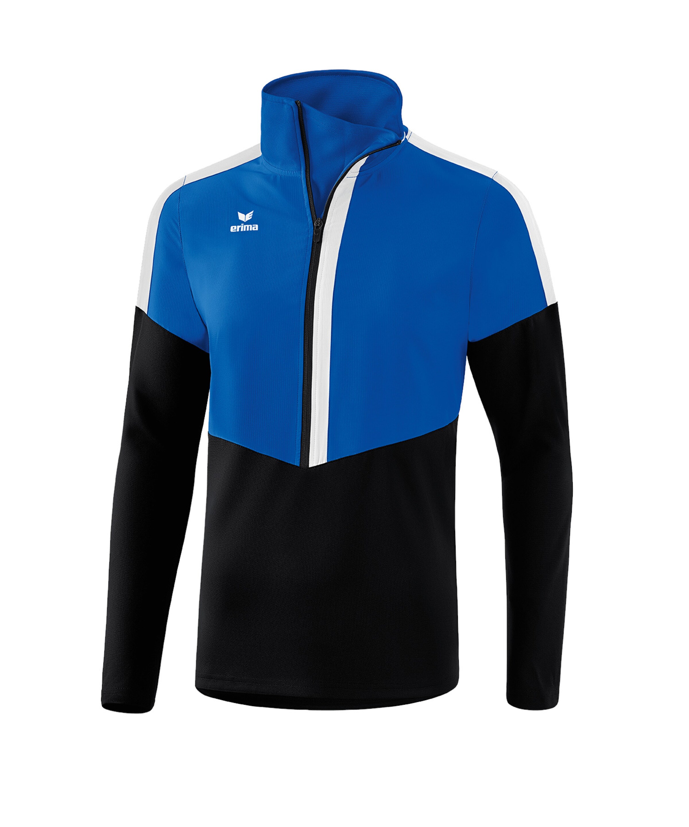 ERIMA Sportovní mikina – modrá: přední strana