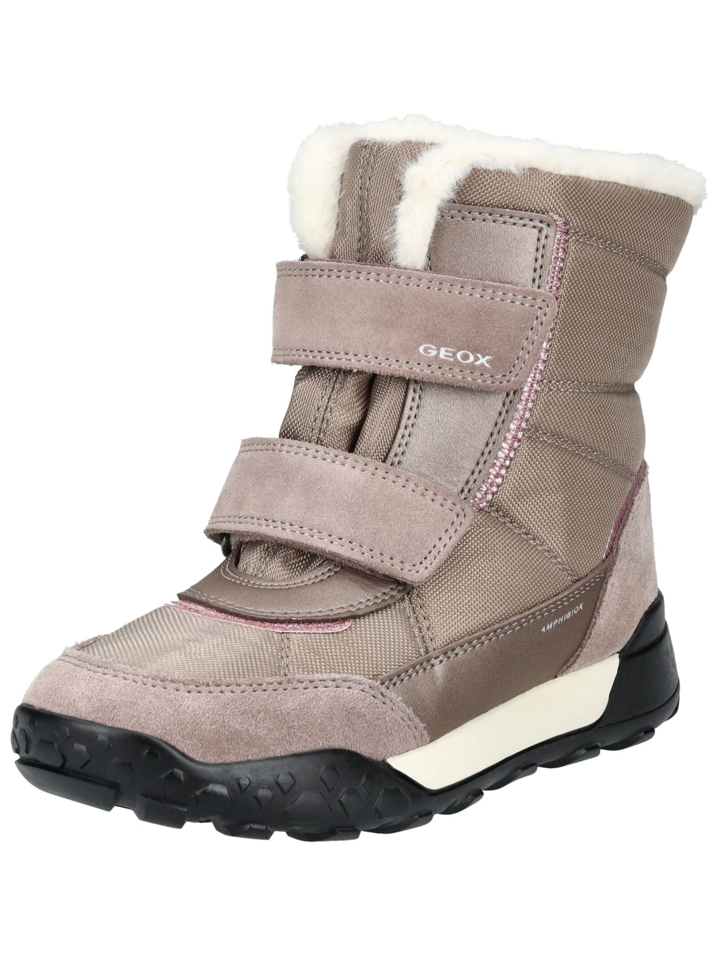 GEOX Snow Boots in Grey: front
