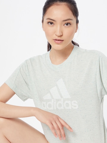 ADIDAS SPORTSWEARTehnička sportska majica 'Future Icons Winners 3' - zelena boja