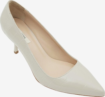 Desa Pumps 'Stilett' in Beige: Vorderseite