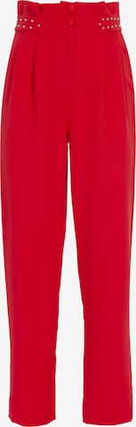 Pantaloni de la Influencer pe roșu: față