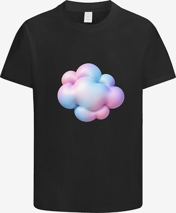 HUSKSWARE Shirt in Schwarz: Vorderseite