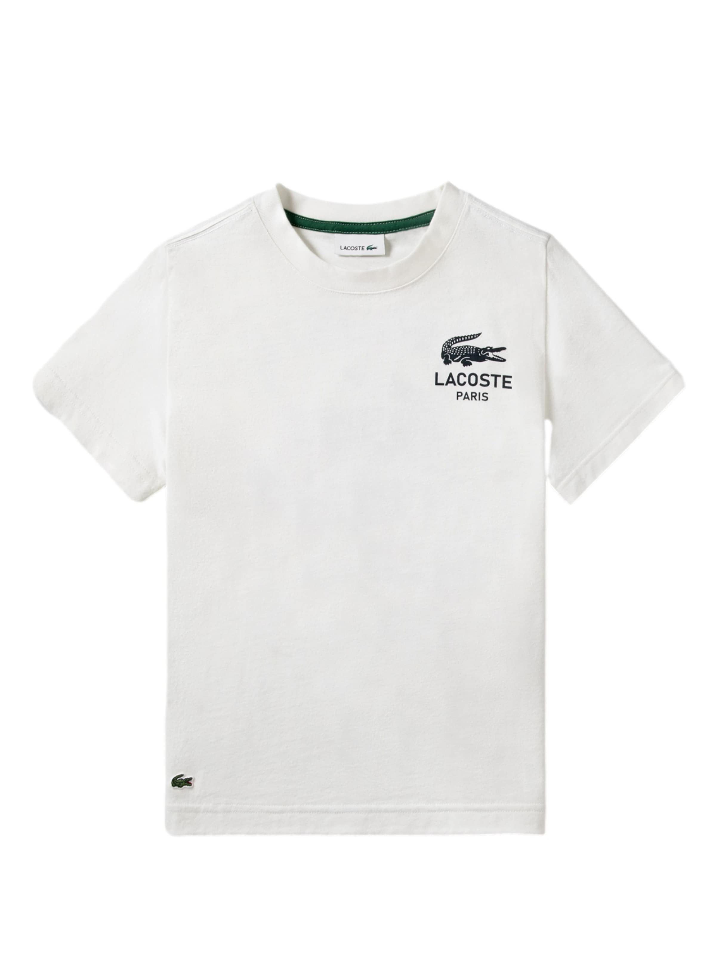 LACOSTE Shirts 'GRAPHIC CORE' i beige: forside