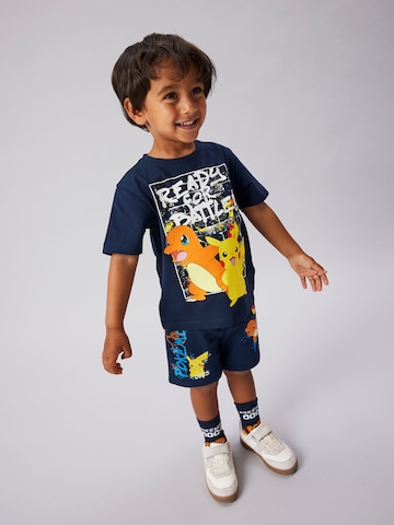 NAME IT - regular Pantalón 'NMMMUMI POKEMON' en azul