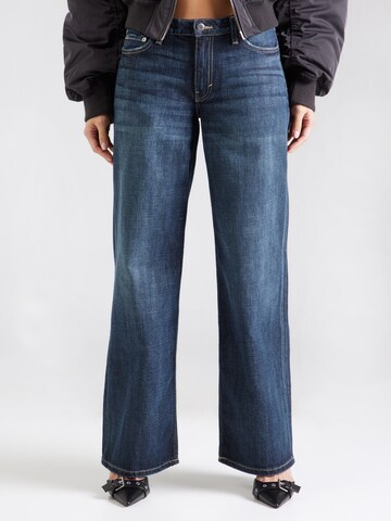 zils WEEKDAY Vaļīgs piegriezums Džinsi 'Ampel': no priekšpuses