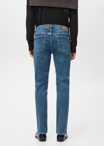 MANGO MAN Slimfit Jeans 'Patrick' in Blau