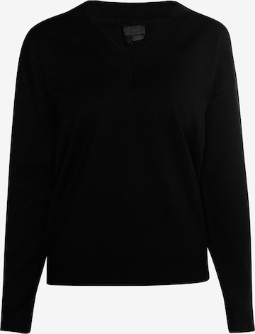 DreiMaster Klassik Pullover 'Baradello' in Schwarz: predná strana