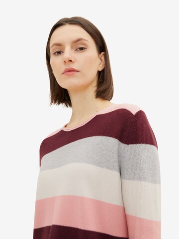 TOM TAILOR Sweater in Pink