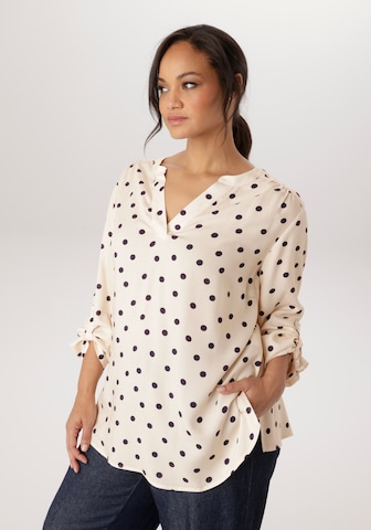 Aniston Blouse in Beige: front