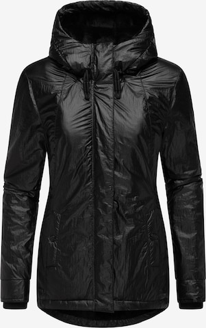 Ragwear Зимняя куртка в Черный: спереди