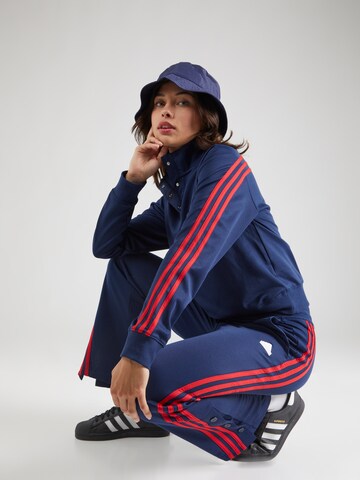 Hanorac sport 'ICONIC' de la ADIDAS SPORTSWEAR pe albastru